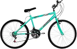 Bicicleta de Passeio Ultra Bikes Esporte Aro 24 Reforçada Freio V-Brake – 18 Marchas Verde Anis, BM24-01VDA