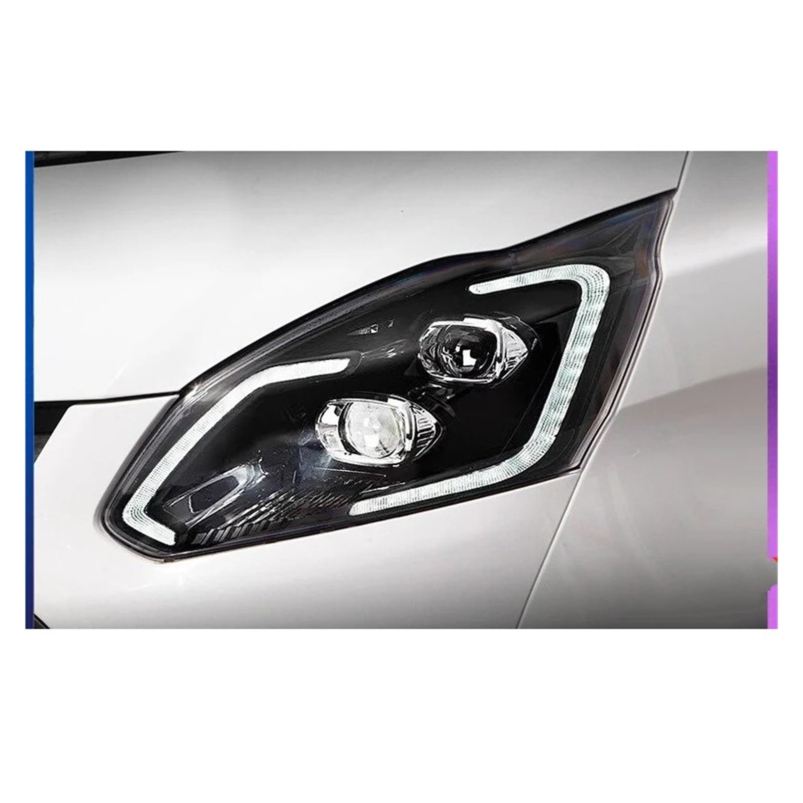 Gruppo Faro per Transit 2016-2022 Lampade per Auto Luci Anteriori Indicatori di direzione Faro DRL Faro HID Lente proiettore Accessori per Attrezzi Auto