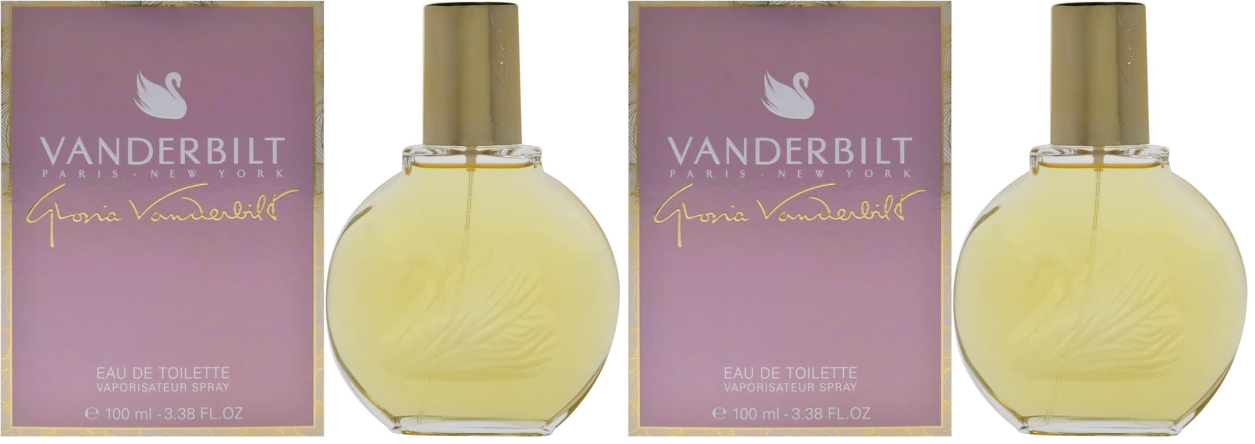Gloria Vanderbilt Vanderbilt EDT Spray, 100ml (Pack of 2)