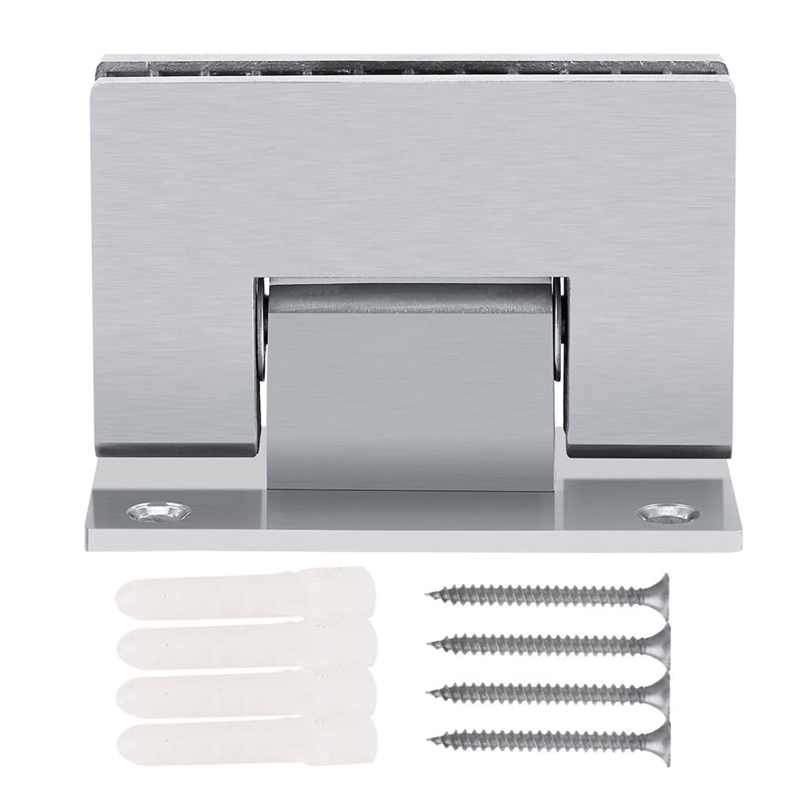 Nviusdsj One Color Hinges, 90 Degree Glass Door Hinge Cabinet Display Wine Clip Black