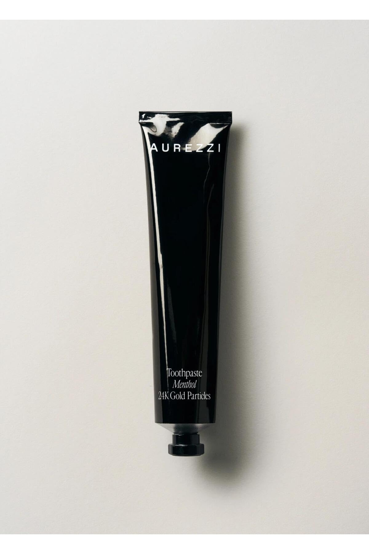 Aurezzi Mentol Aromalı 24 Ayar Altın Parçacıkları Black Gold Diş Macunu 75 Ml