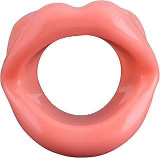 Gags de bola de silicone para a boca, modelador de lábios, levantador de rosto para exercícios de lábios, tensor de músculos da boca, ferramenta antirrugas