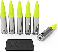 Vista 15 de Artemis Tapas de Seguridad Rondas de Entrenamiento Simuladas Reutilizables Múltiples Estilos con Peso Cercano al Real para Práctica de Fuego en Seco