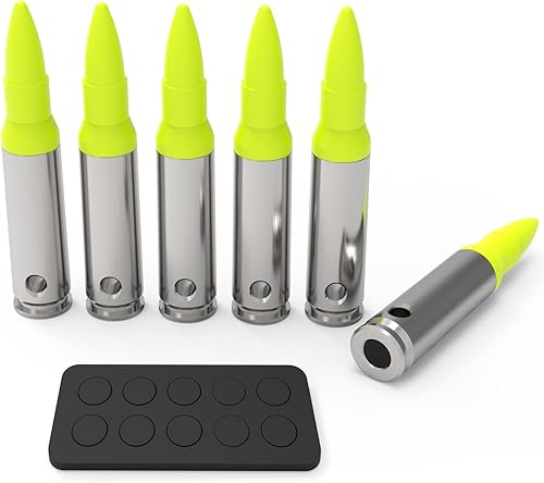 Miniatura 14 de Artemis Tapas de Seguridad Rondas de Entrenamiento Simuladas Reutilizables Múltiples Estilos con Peso Cercano al Real para Práctica de Fuego en Seco