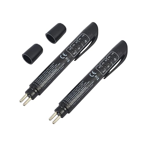 Brake Fluid Liquid Tester Pen,2PCS DOT 3 DOT 4 DOT