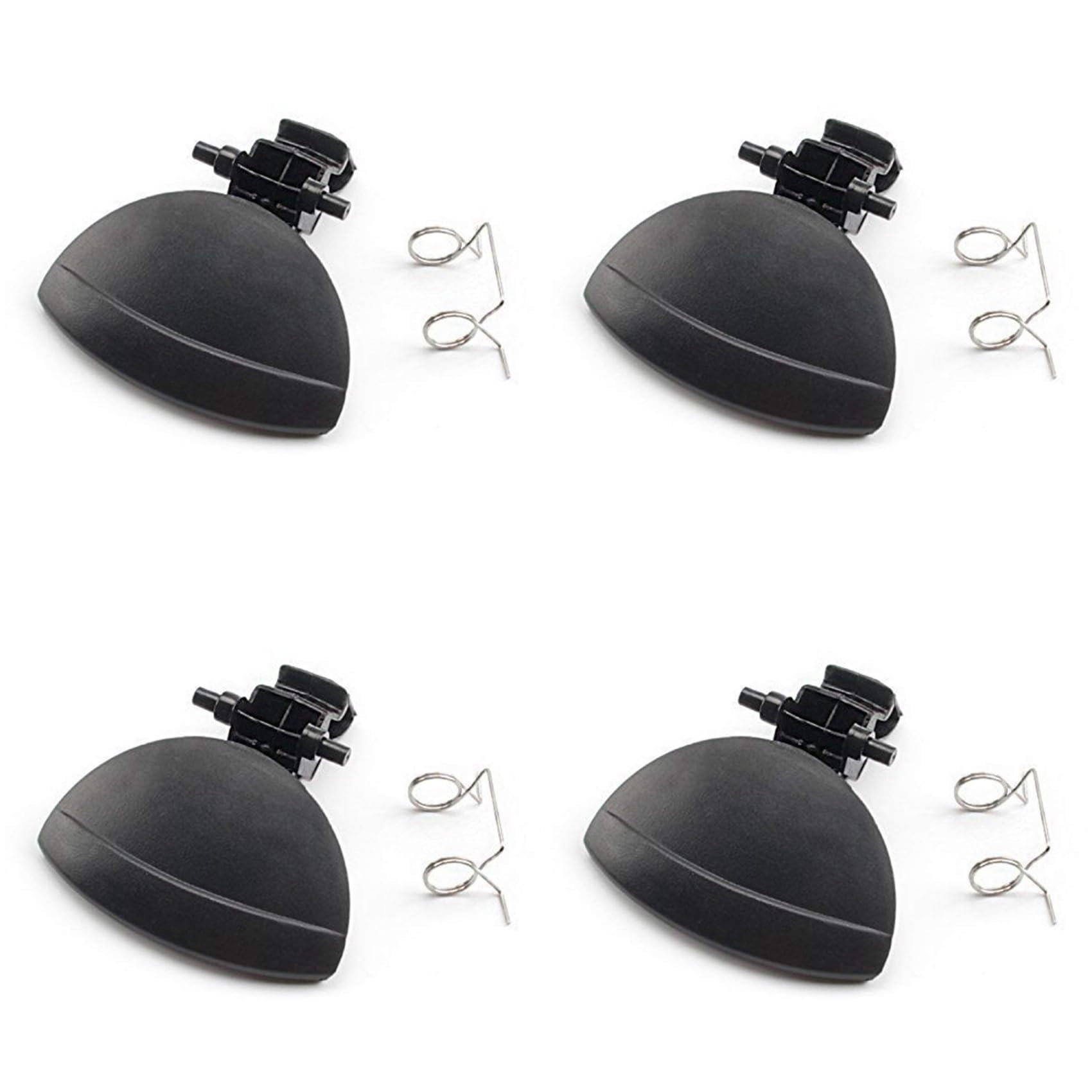 Jnchdghwa Black 4X For C4 Handle For Glove Box Compartment Glovebox Repair Fix