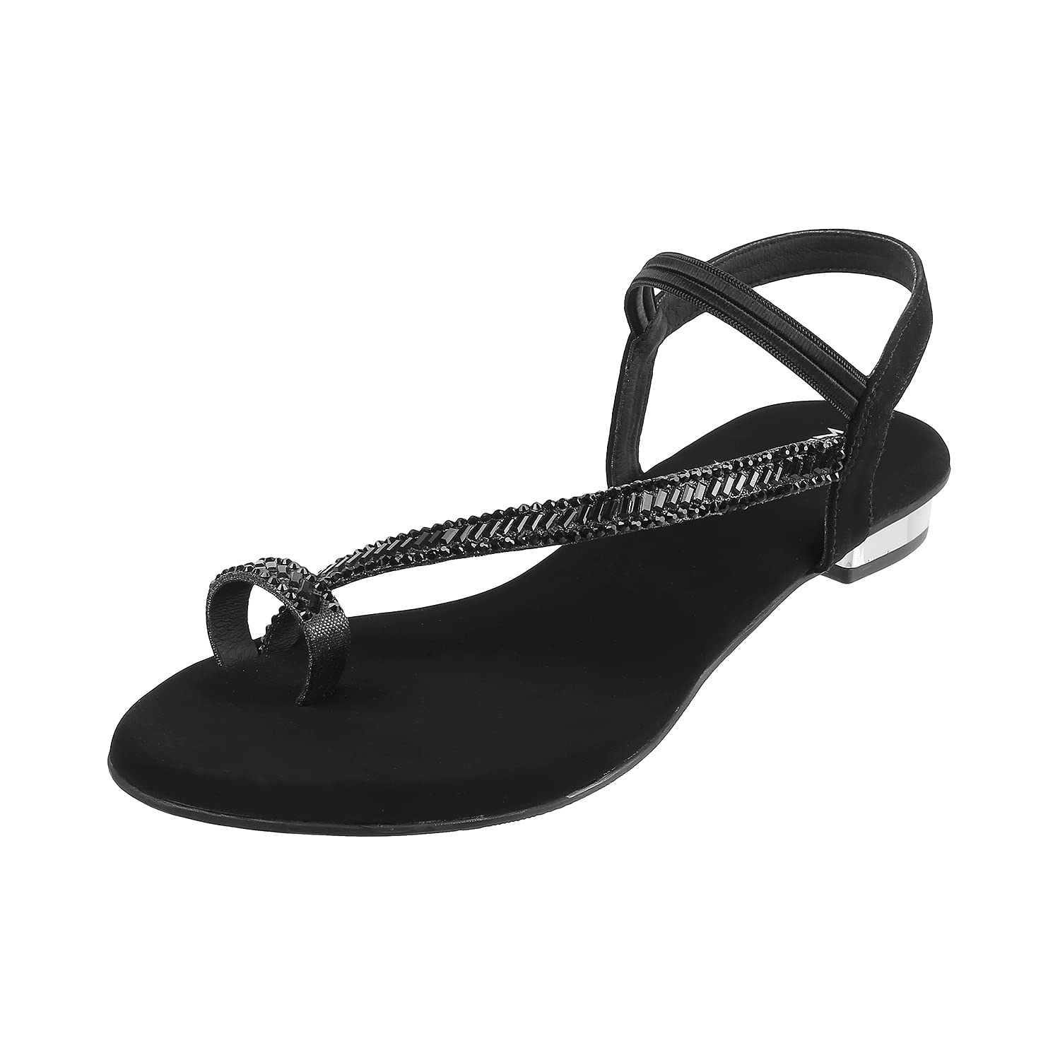 Metro Womens Synthetic Black Sandals (Size (7 UK (40 EU)) (B09SHRC835) Amazon Price History, Amazon Price Tracker