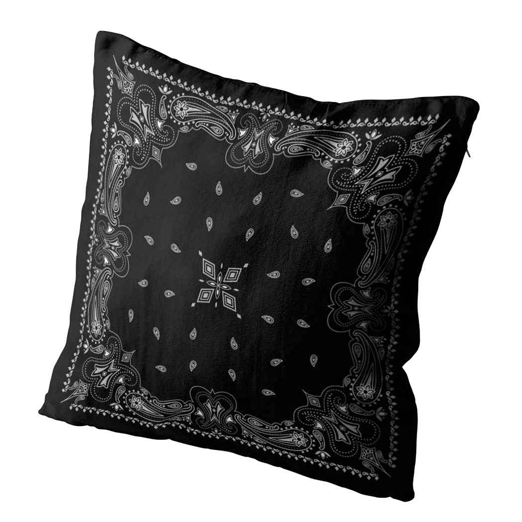Amazon.co.jp: Hemevd ペイズリーバンダナ クッションカバー カラフル