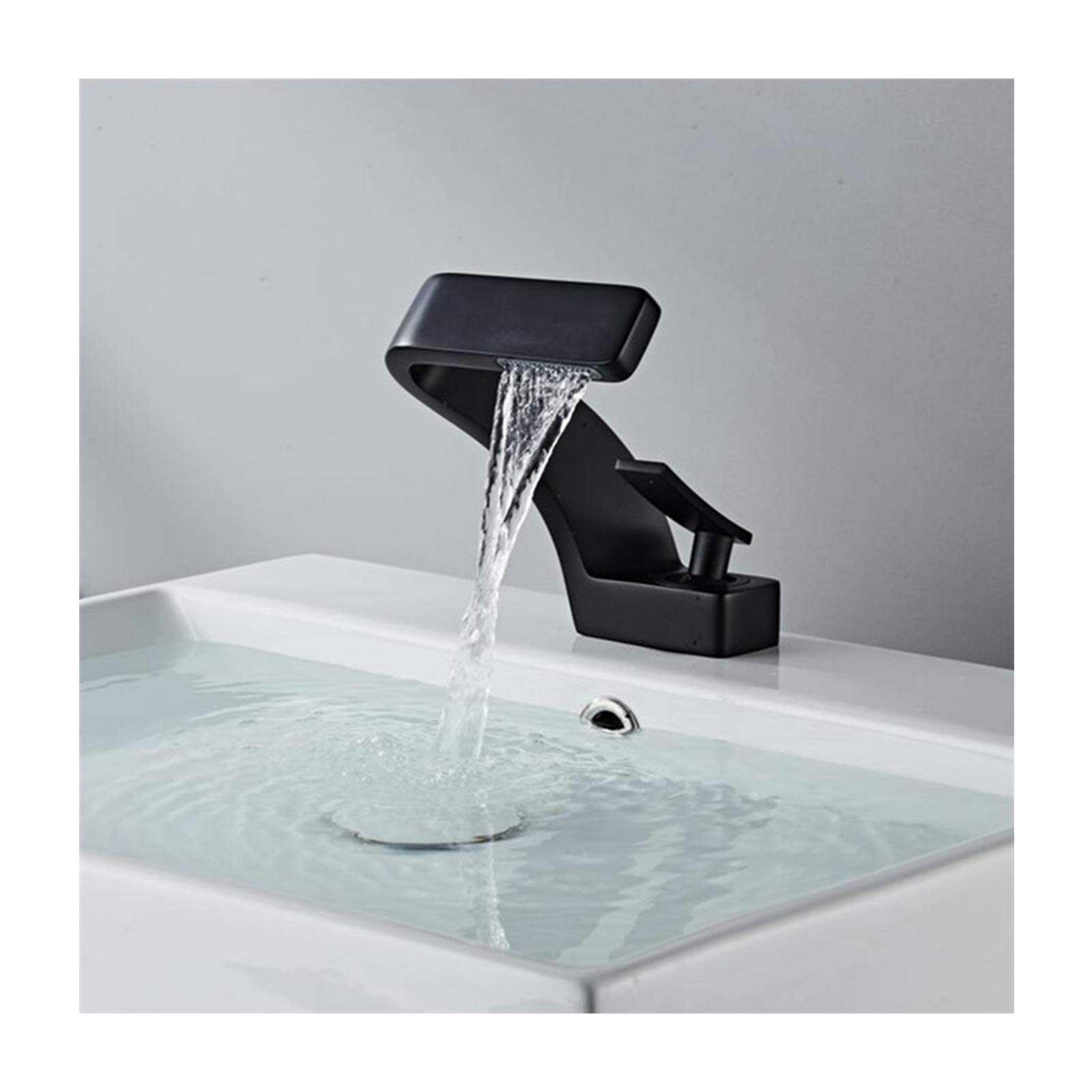 Robinet cascade en laiton avec capteur inductif eau chaude et froide