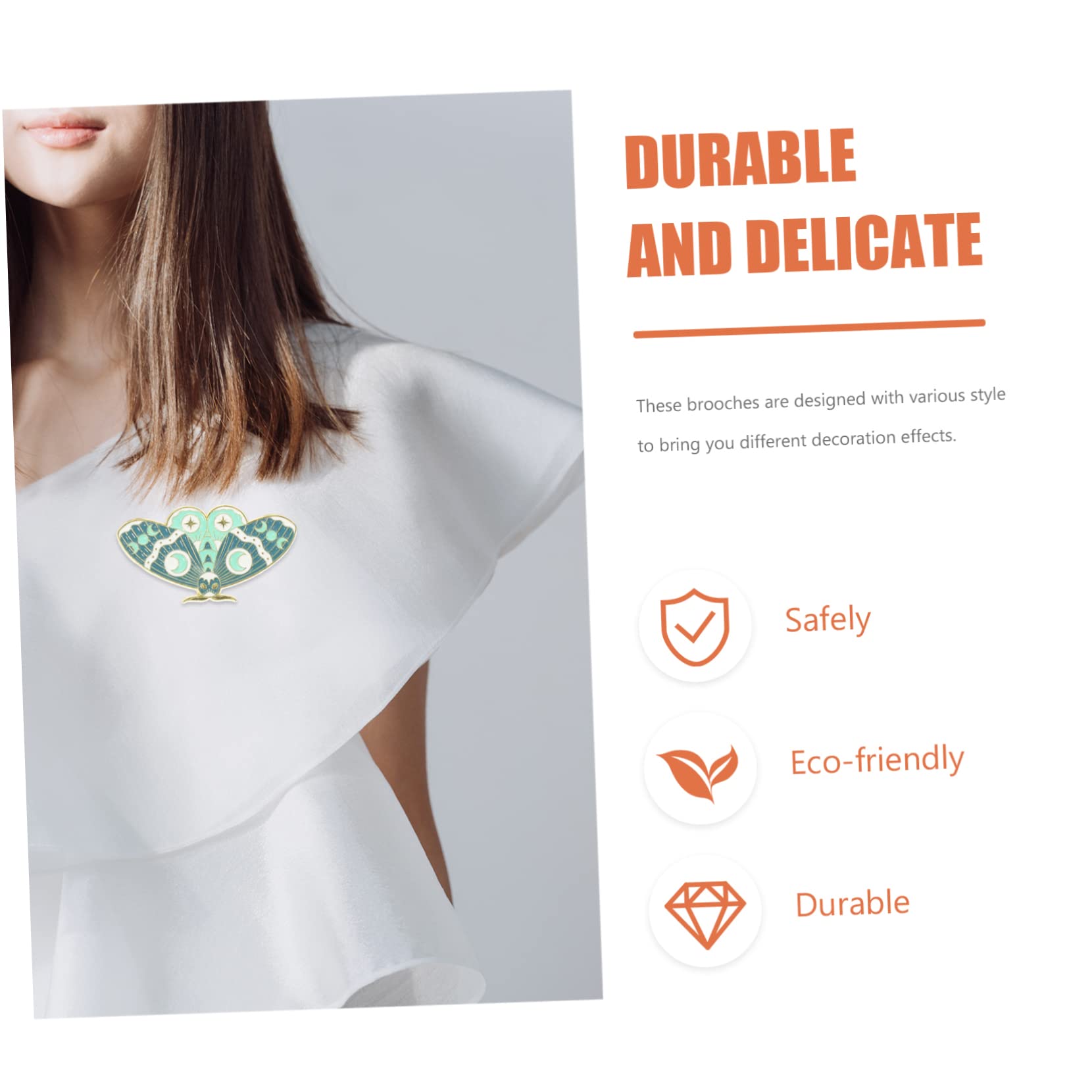 BESPORTBLE Spilla Set Smaltate Per Decorare Abbigliamento E Accessorio Per Ragazze