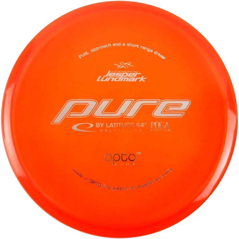 Latitude 64 Opto Line Pure Putt & Approach Golf Disc [Colors May Vary] - 173-176g