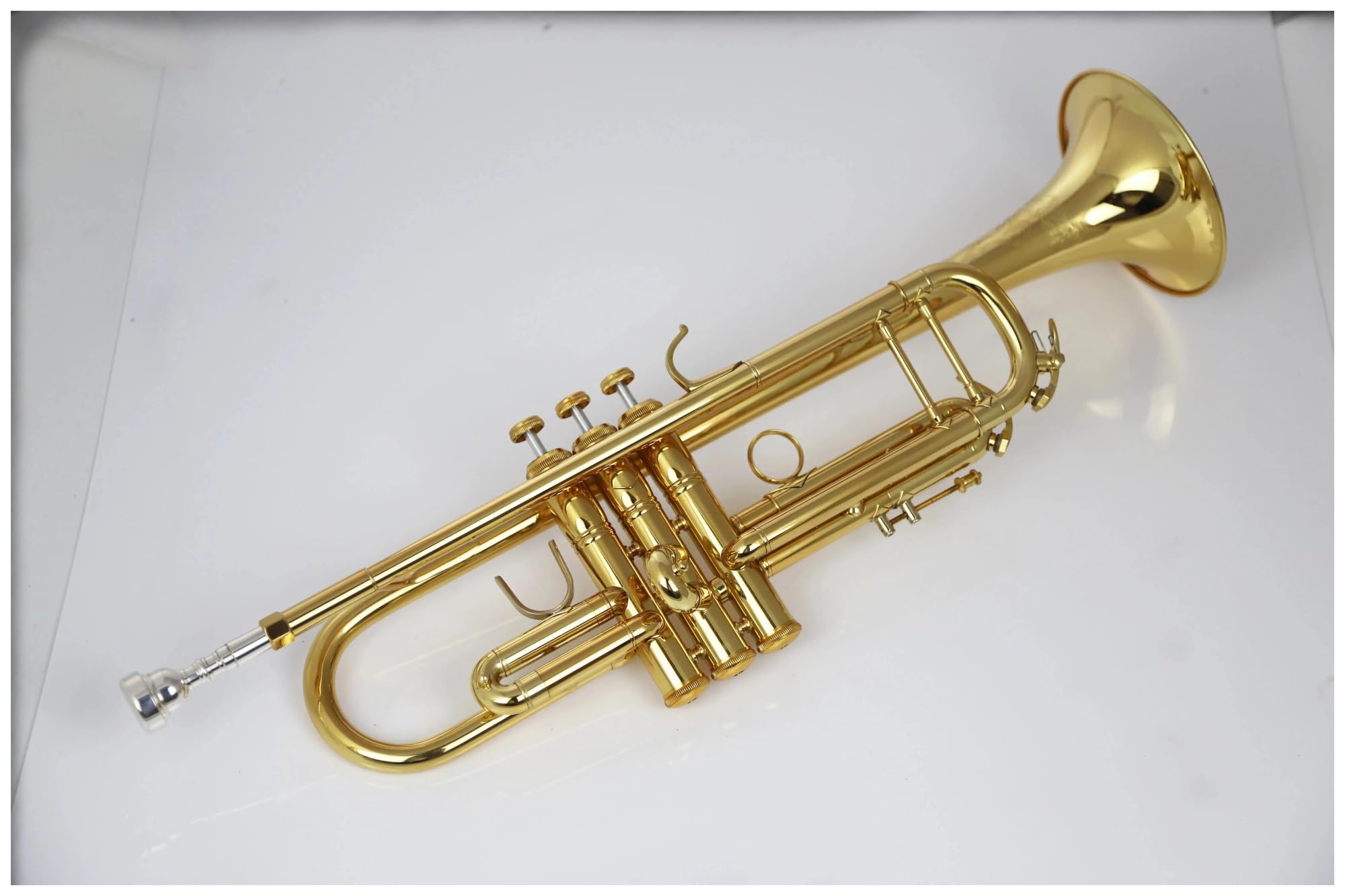 trąbka instrument Trąbka Złota Trąbka Instrument blaszany Produkcja mosiądzu Classic