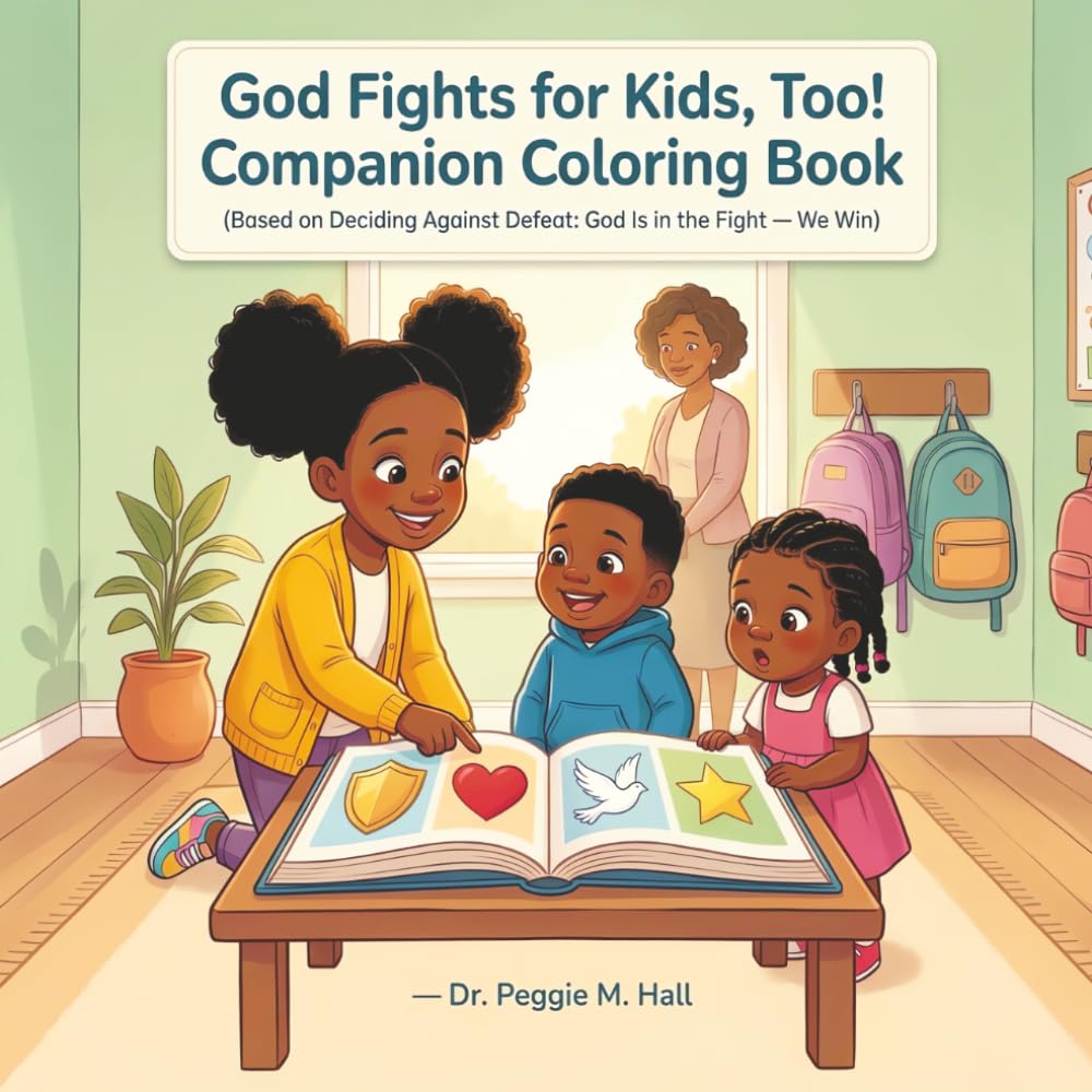 GOD FIGHTS FOR KIDS, TOO COMPANION COLORING BOOK