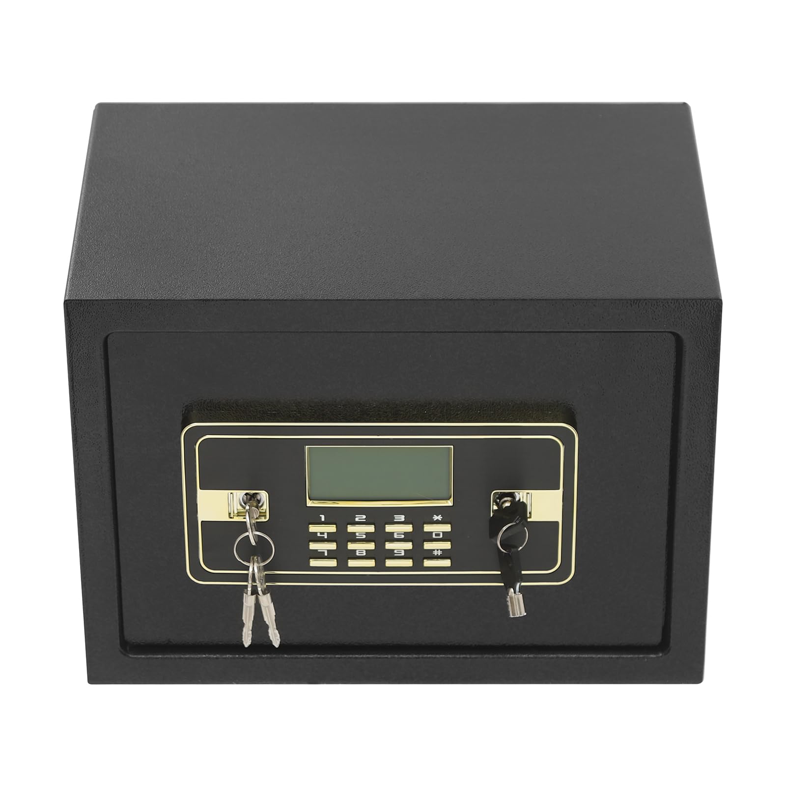 Cassaforte elettronica, 22 l, con display a LED, in acciaio, con serratura a combinazione