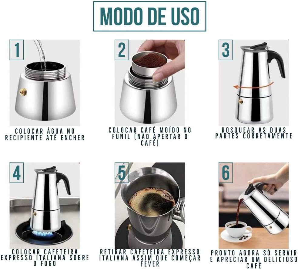 Cafeteira Italiana Inox 9 Xícaras: Review após 7 dias de uso real