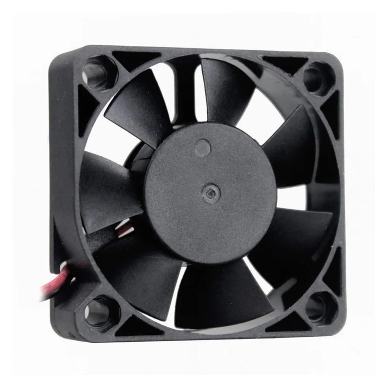 JJKKOZVQF 2pcs DC 5V 12V 24V 2Pin 5cm Plastic 5010S 5015 50x50x10mm 50mm Dual Ball Brushless Cooling Cooler Case Fan XH2.54(0.18A5010S5VPH2.07F)