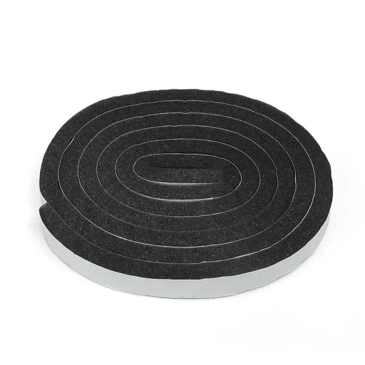 20/2M Sponge Door Window Seal Strip Self-Adhesive Insulation Acoustic Foam Weatherstrip Home Windproof Sound-Proof Sponge Tape-Width-1.5cm-3Rolls (6M)