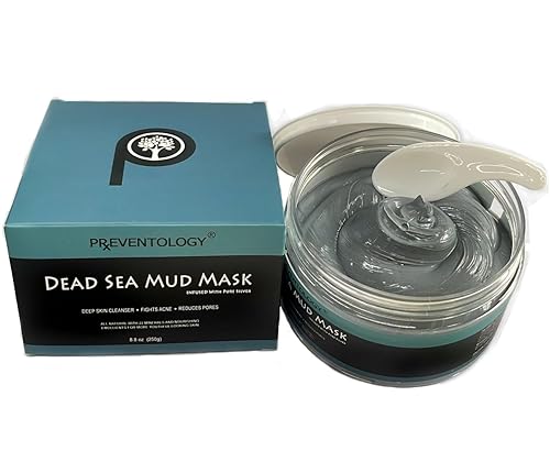 Miniatura 3 de Preventology - Máscara de barro del Mar Muerto, infundida con plata pura y 21 minerales esenciales, formulada con emolientes naturales para una tez