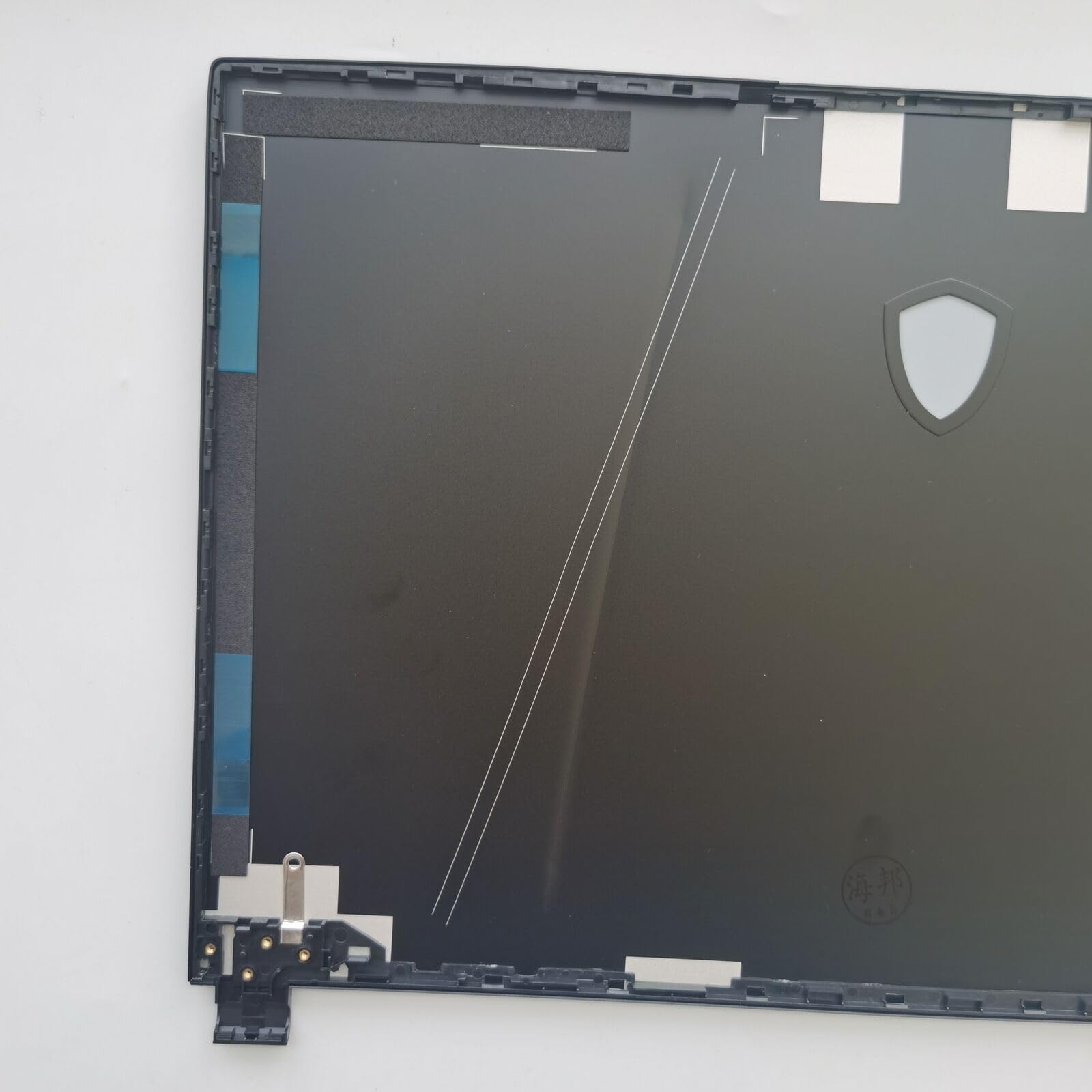 Ersatz-Laptop-LCD-Abdeckung mit Frontblende für MSI GE75 GP75 GR75 GL75 Raider 8SG 8SF 8RE 8RF MS-17E1 E2 MS-17E4 MS-17E7 3077E2A211Y311 3077E2A211 3Y 307 7E2A213 Schwarz