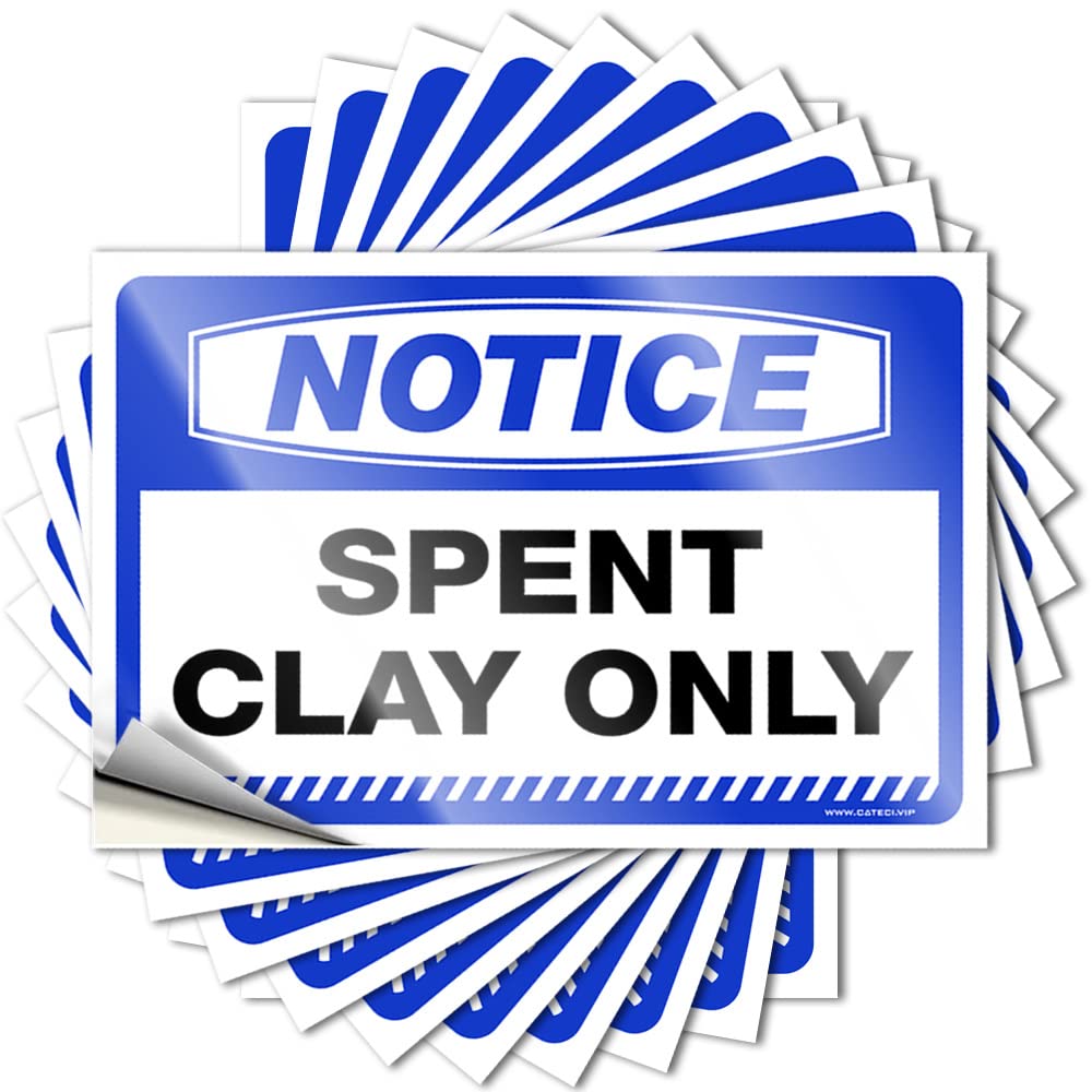 Lettering Sticker Door Decor Custom Stickers, Garage Waterproof Notice Spent Clay Only for Hydro Flask | Cats Vinyl Decals for Layered Holiday Gift(8X12CM)