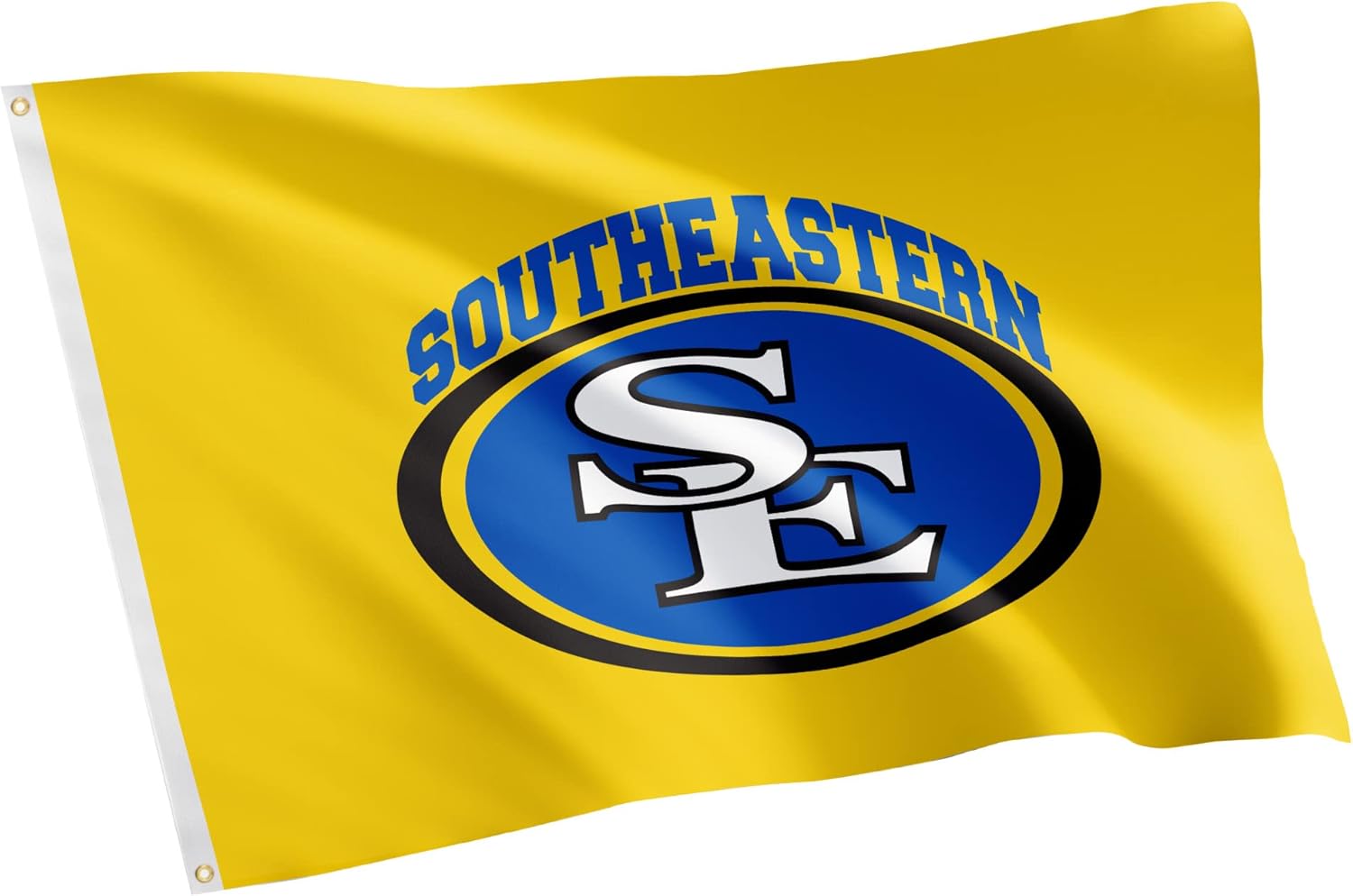 Desert Cactus Southeastern Oklahoma State University SOSU Flag - 3 x 5 Feet Savage Storms Banner, Indoor/Outdoor Durable Fabric, 100% Polyester Design (Style 1)