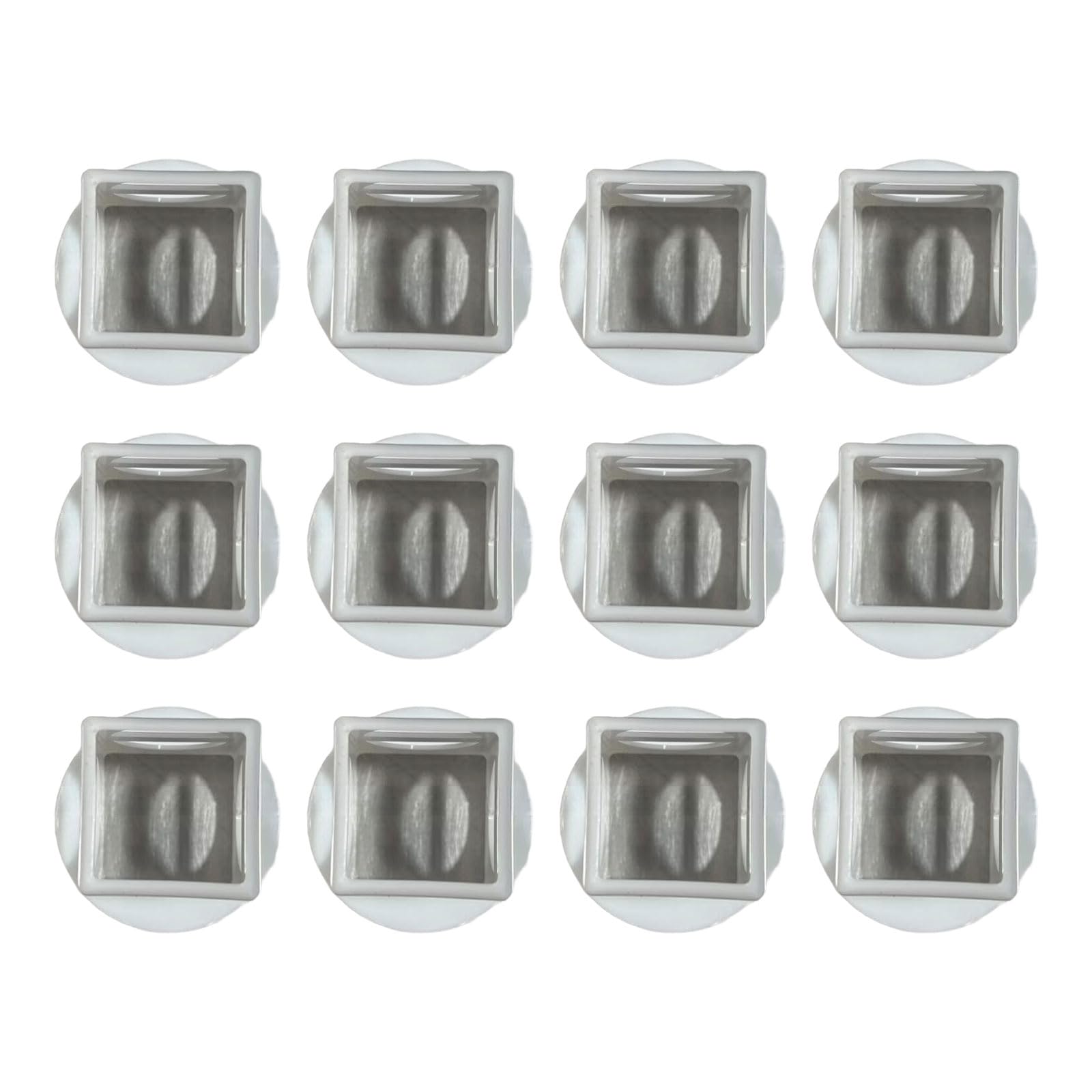 Snorvixre 12pack Hydroponic Seedling Starter Tray Small Water Culture Seedling Boxes for Indoor Gardening and Plant Propagation Garden Plantlet Tray