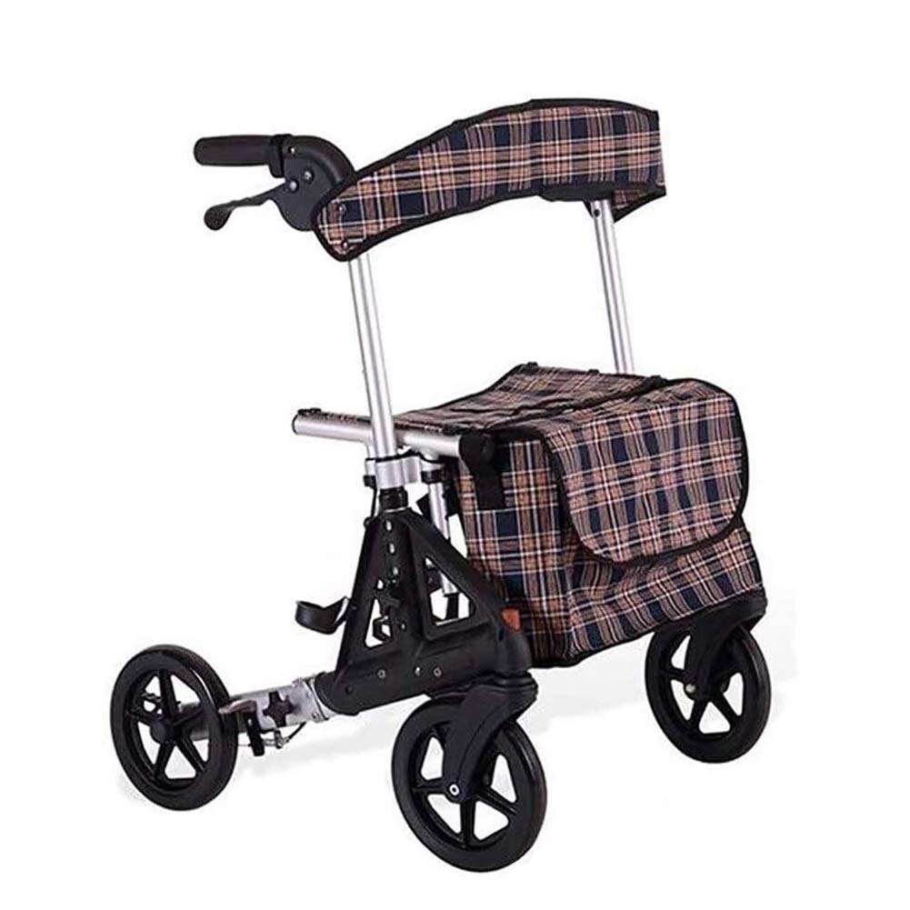 Buy Walker For Seniors Rollator Folding Compact Rollators With Seat And