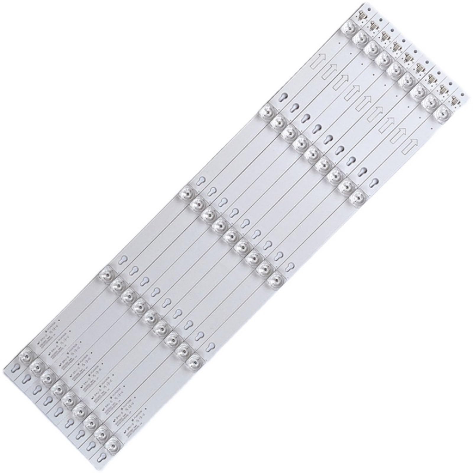Barre de rétroéclairage LED 9 pièces/Ensemble 5LED, Compatible for TCL L60P2-UD U60V6026 60D2900 4C-LB6005-HR01J LVU600LG0T5 TOT_60D2900_9X5_3030C