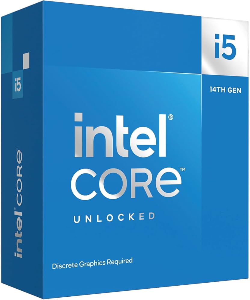 CPU intel core i5 14600kf Intel® Core™ i5-14600KF Desktop Processor 14 Cores (6 P-Cores + 8
