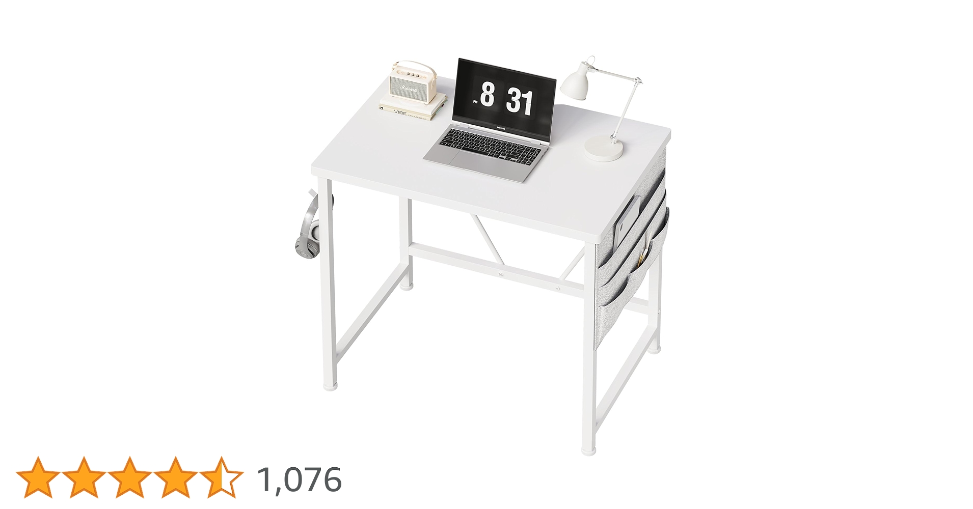 Amazon | YeTom ミニデスク 机 pcデスク 幅60cm 勉強机