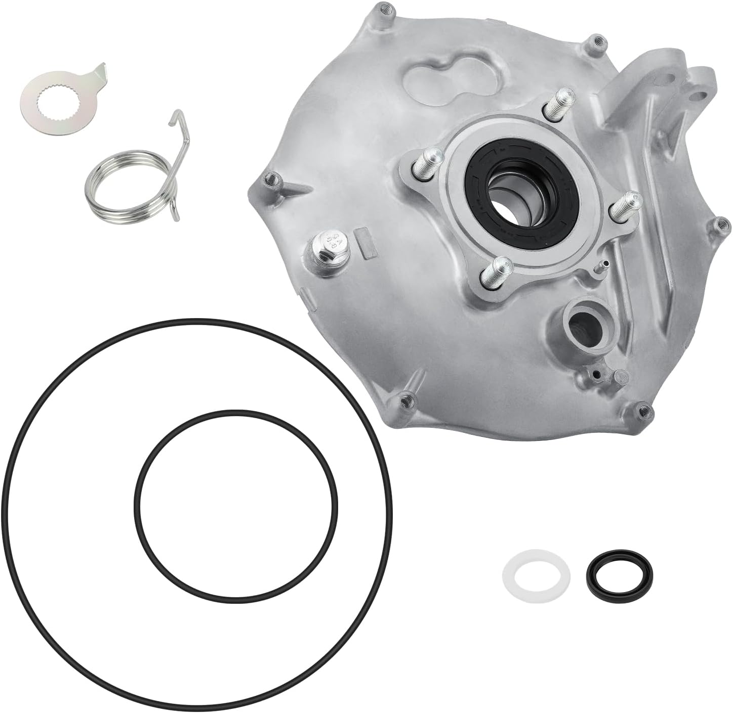 Rear Brake Backing Plate & Bearing Seals Kit for Honda Rubicon 500 2001-2014 Foreman 500 2005-2013 OEM# 43010-HN2-000 91057-HA0-681 91252-HM7-003 91057-HA8-004 91355-HN2-003