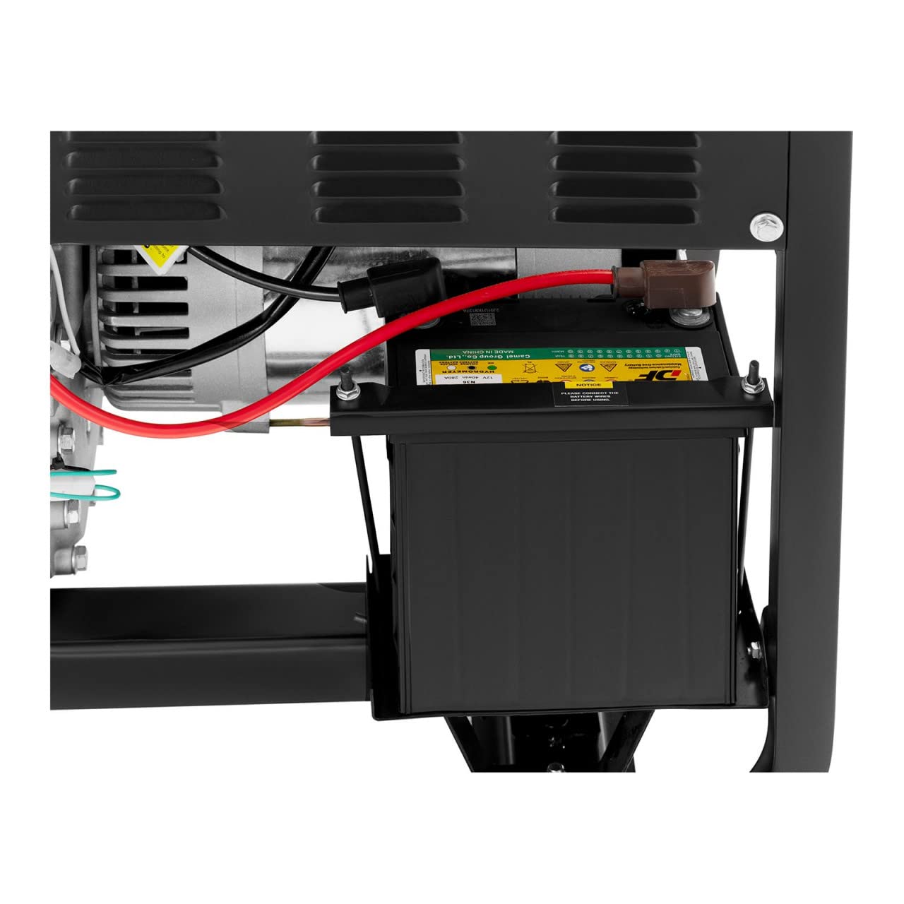 MSW MSW-AVR 8500F MAX EURO5 Generador Diésel Portátil 8500 W 30 L 230/400 V AVR Euro 5 Generador de Emergencia y Electricidad
