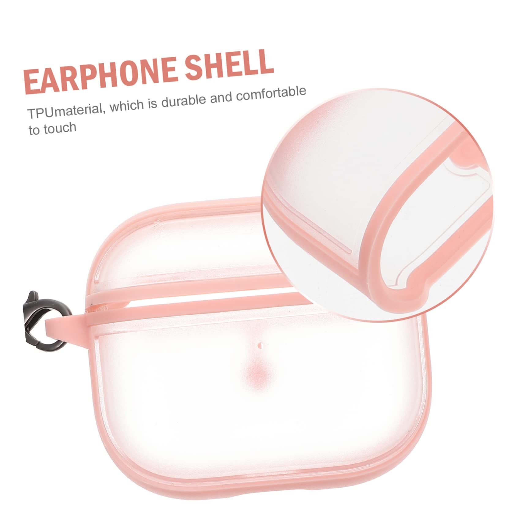 OSALADI 5juegos Funda Protectora De TPU para Auriculares Inalámbricos Compatible Resistente Rayones y Golpes Accesorio para