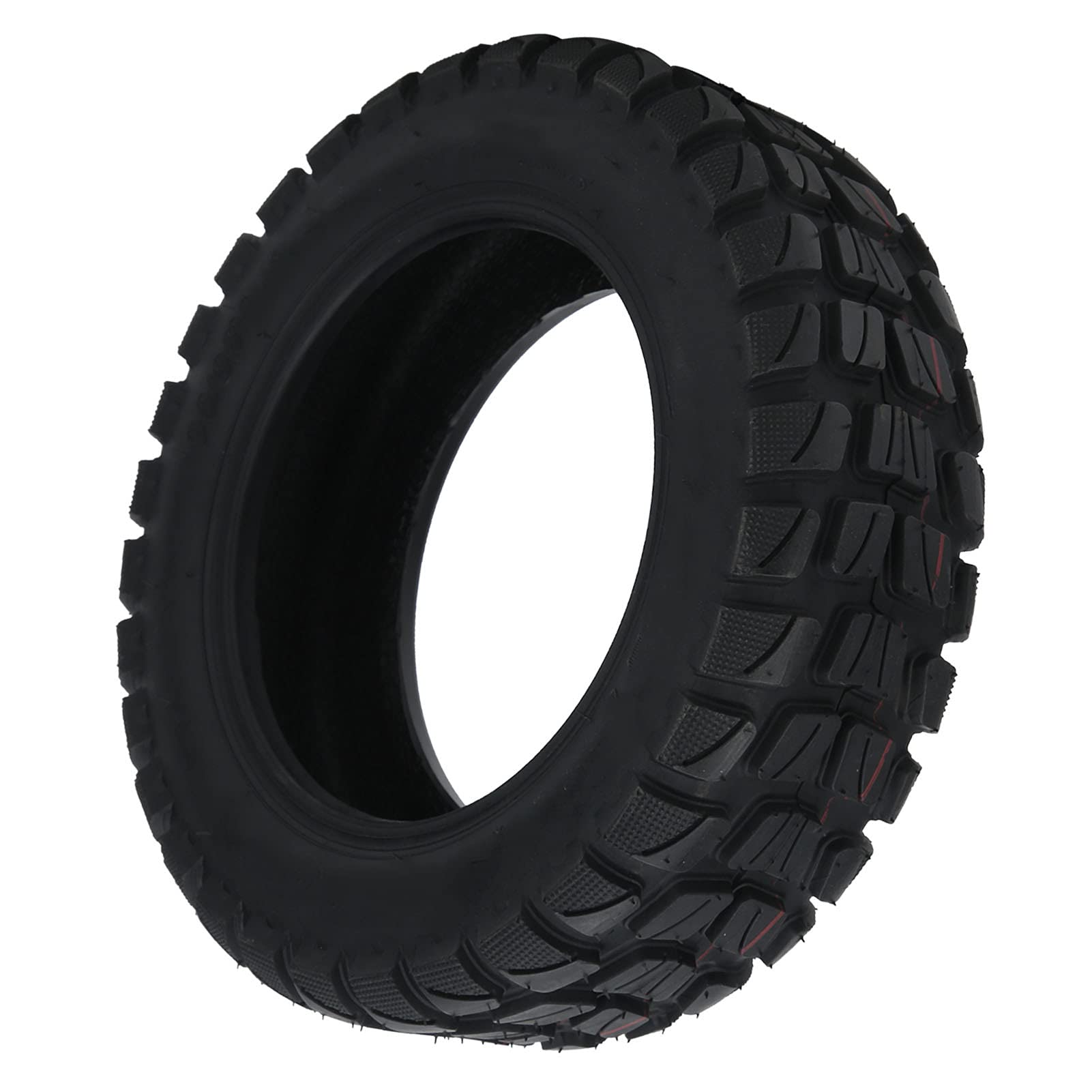 Roues de Scooter, Pneu Tubeless 11 Pouces, Roue à Vide en Caoutchouc 90/65‑6,5, Pneu de Scooter éLectrique épaissi Résistant à l'usure, Roues de Remplacement de Scooter, Empêcher La Perforation