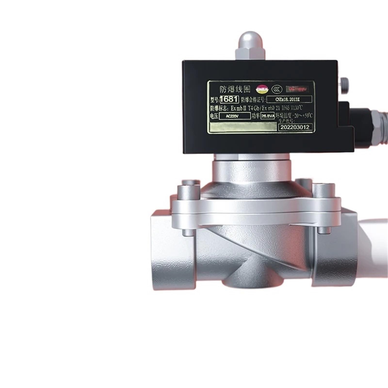 Uyqukggpsn Dn15 Solenoid Valve Stainless Steel Normally Closed 12V 24V 220V(,24Vdc_normally Closed)