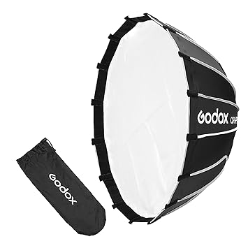 Godox QR-P70T 27.5" Quick Release Parabolic Softbox for Godox SL60II SL150III FV150II AD300PRO AD400PRO AD600BM SZ300R VL300 UL150II ML60 Other Bowen Mount Studio Flash Speedlite