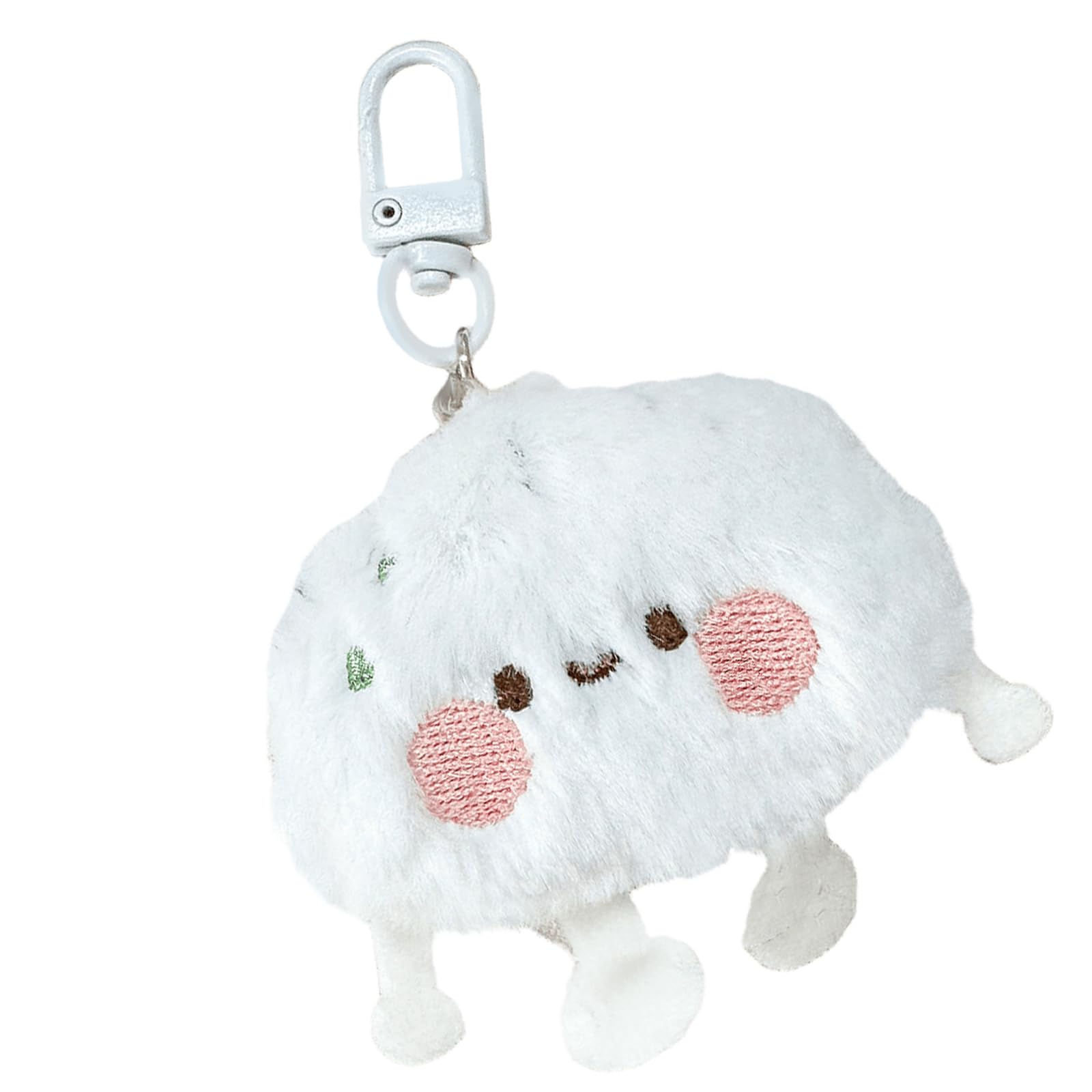 Xiaoqenan Unisex C Steamed Stuffed Bun/Dumpling/Sushi Dolls Keyring Plush Food Theme Toy Keychain For Bag Decoration Fashion Accessory Sushi Pendant