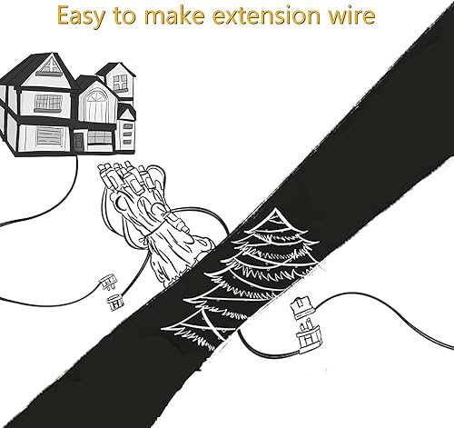 Miniatura 7 de Cable eléctrico SPT-2 de 100 pies, calibre 18, 2 pines, conexión de cable, cable de extensión de cable de 18 AWG con 4 enchufes Gilbert para