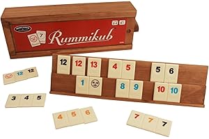 Front Porch Classics, Rummikub Vintage Edition in All-Wood Storage Case