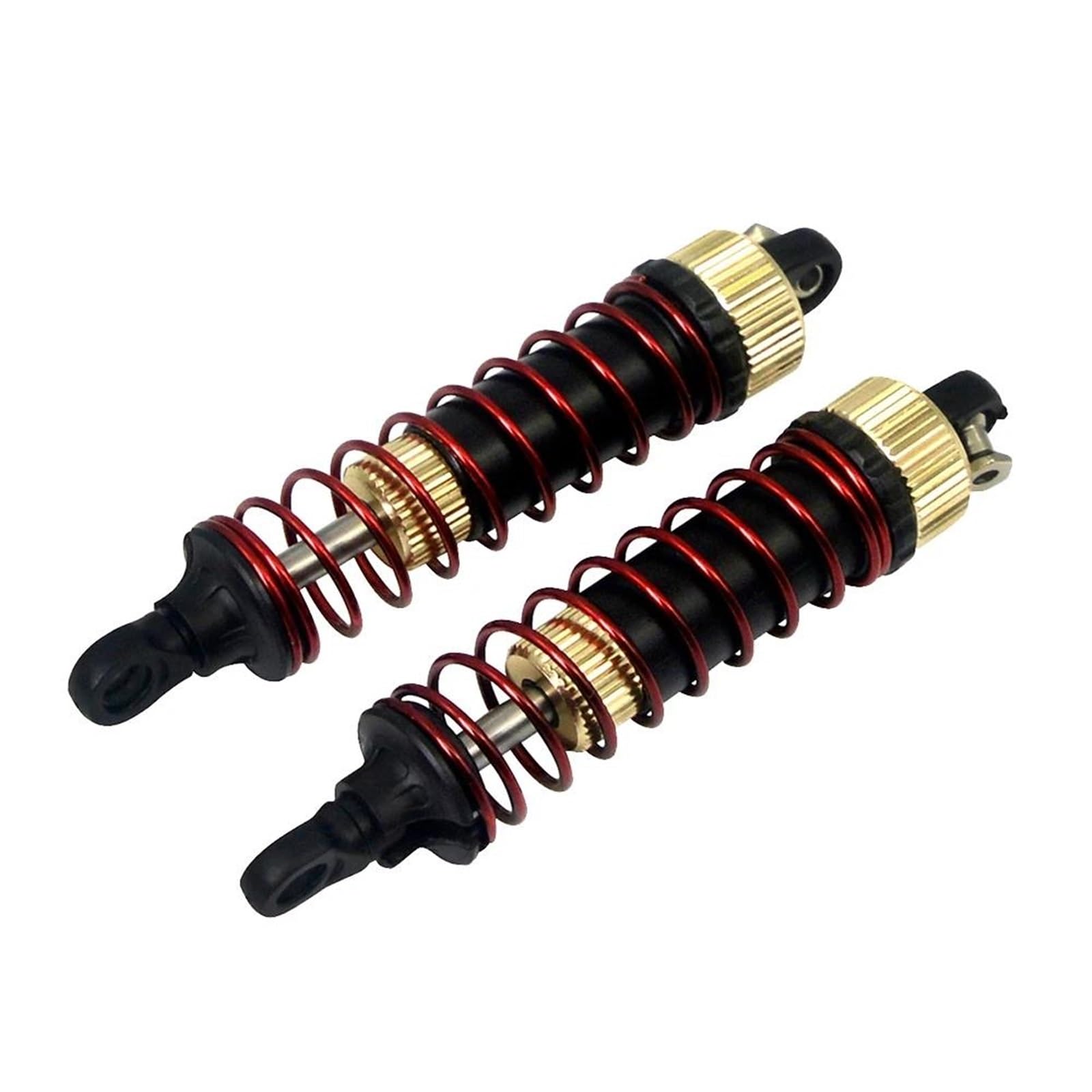 Kits Amortiguador RC Compatible Con XLH 9130 9135 9136 9137 Q901 Q902 Q903 1/16 Piezas De Repuesto De Coche Teledirigido 2 Pares De Amortiguadores Hidráulicos Mejorados