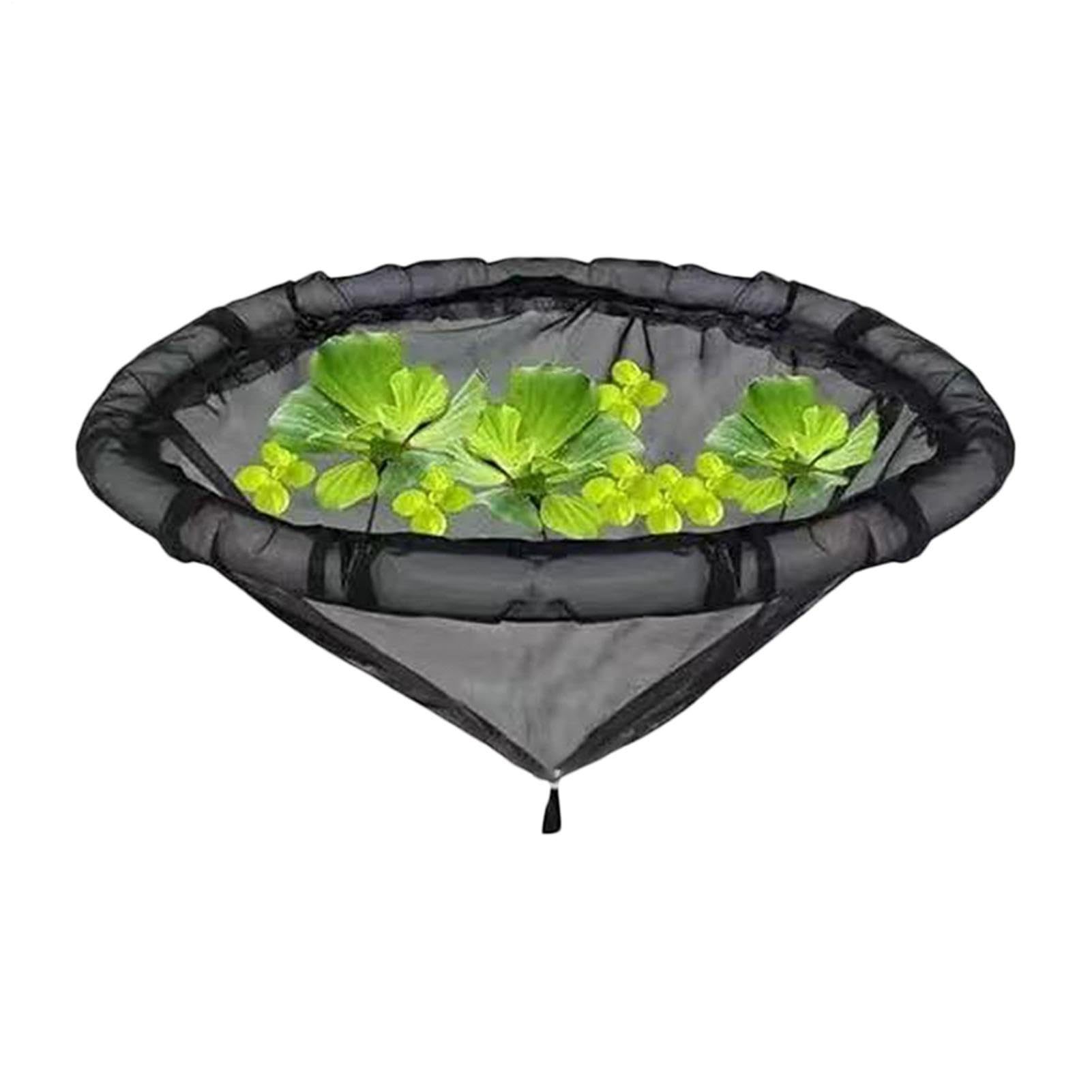Schwimminsel Teich, 60/64/80cm Schwimmende Pflanzinsel – Pflanzenschutz Mit Feinmaschigem Netz, Wiederverwendbar. Perfekt Für Gartenteich, Fischteich, Wasserspiele. Schützt Wasserpflanzen, Fördert