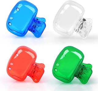 Eaezerav 4 Pack Toothbrush Covers - BPA-Free Travel Caps with Ventilation Holes, Portable Protectors for Family, Camping & Trips