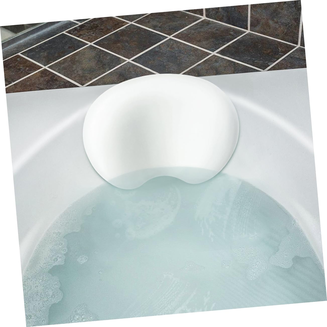 Almohada de Bañera Ventosa de PU para Cabeza y Cuello