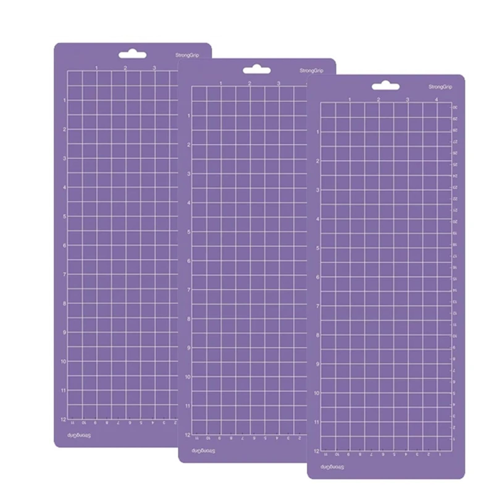 Tappetino da taglio rotante in PP | Confezione da 3 pezzi multicolori da 12x4,5 pollici for tagliare e cucire: protezione for la superficie di lavoro