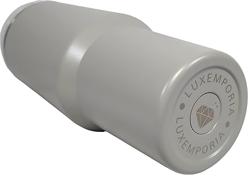 Miniatura 3 de Vaso de 40 onzas con asa y pajita, acero inoxidable, doble capa, aislado al vacío, taza térmica perfecta para agua, té, café (peltre)