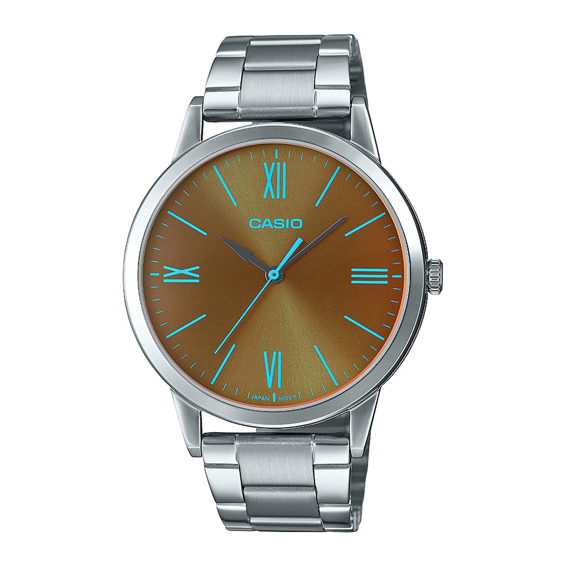 Casio Enticer Men Analog Brown Dial Men MTP-E600D-1BDF (A2008) (B09YPVYXSQ) Amazon Price History, Amazon Price Tracker