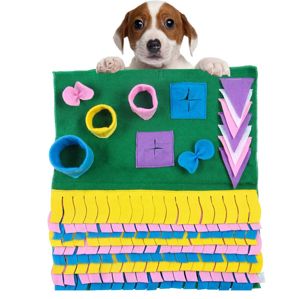 Mata do wąchania i karmienia zwierząt domowych, dla psów Pet Dog Pet koc treningowy do węszenia(90cm)