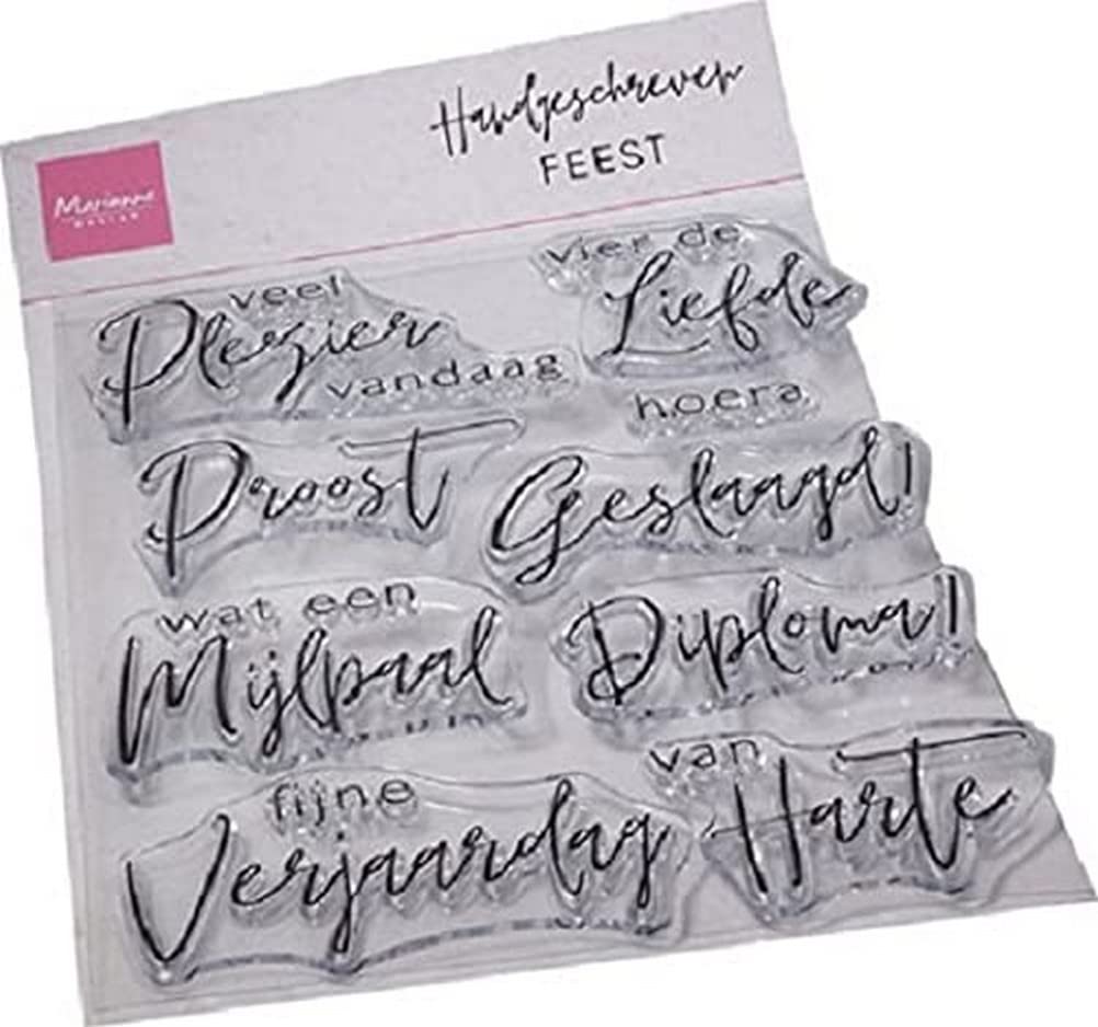 Marianne Design Clear, Party, for Stamping Cardmaking Arts and Crafts, Varying