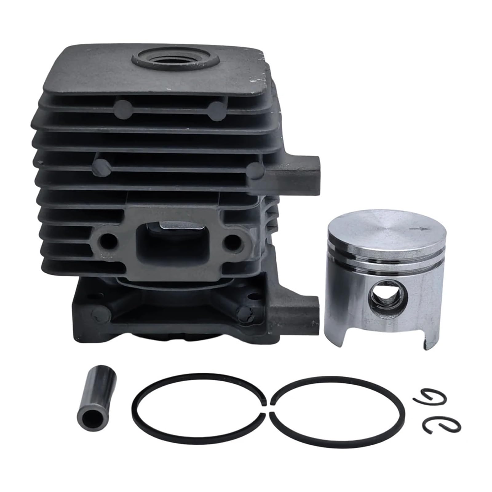 Dingmao Kit de reparación de línea de filtro de combustible y aire de carburador de pistón de cilindro de 34mm apto for recortadora Sthil FS55 FS45 FS38 4140 020 1202