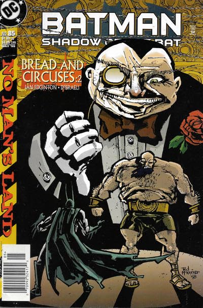 Batman: Shadow of the Bat #85 (Newsstand) FN ; DC comic book | Ted McKeever No Man's Land